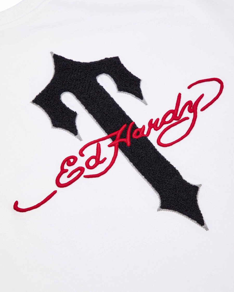 Trapstar Trapstar X Ed Hardy Irongate T-shirt - Bianco