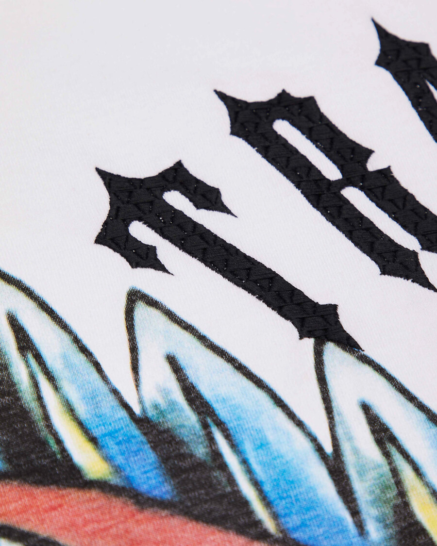 Trapstar Trapstar x Ed Hardy Arched Eagle Tee - White