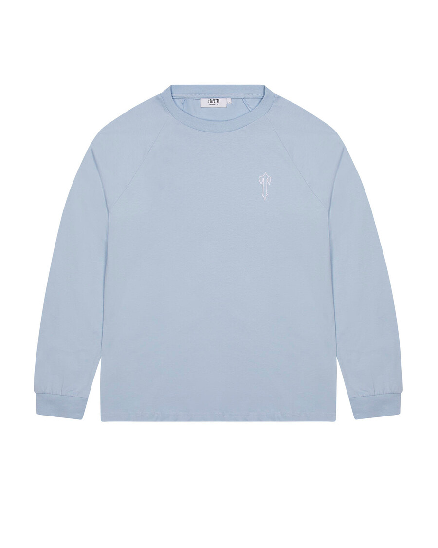Trapstar Foundation LS Tee - Light Blue