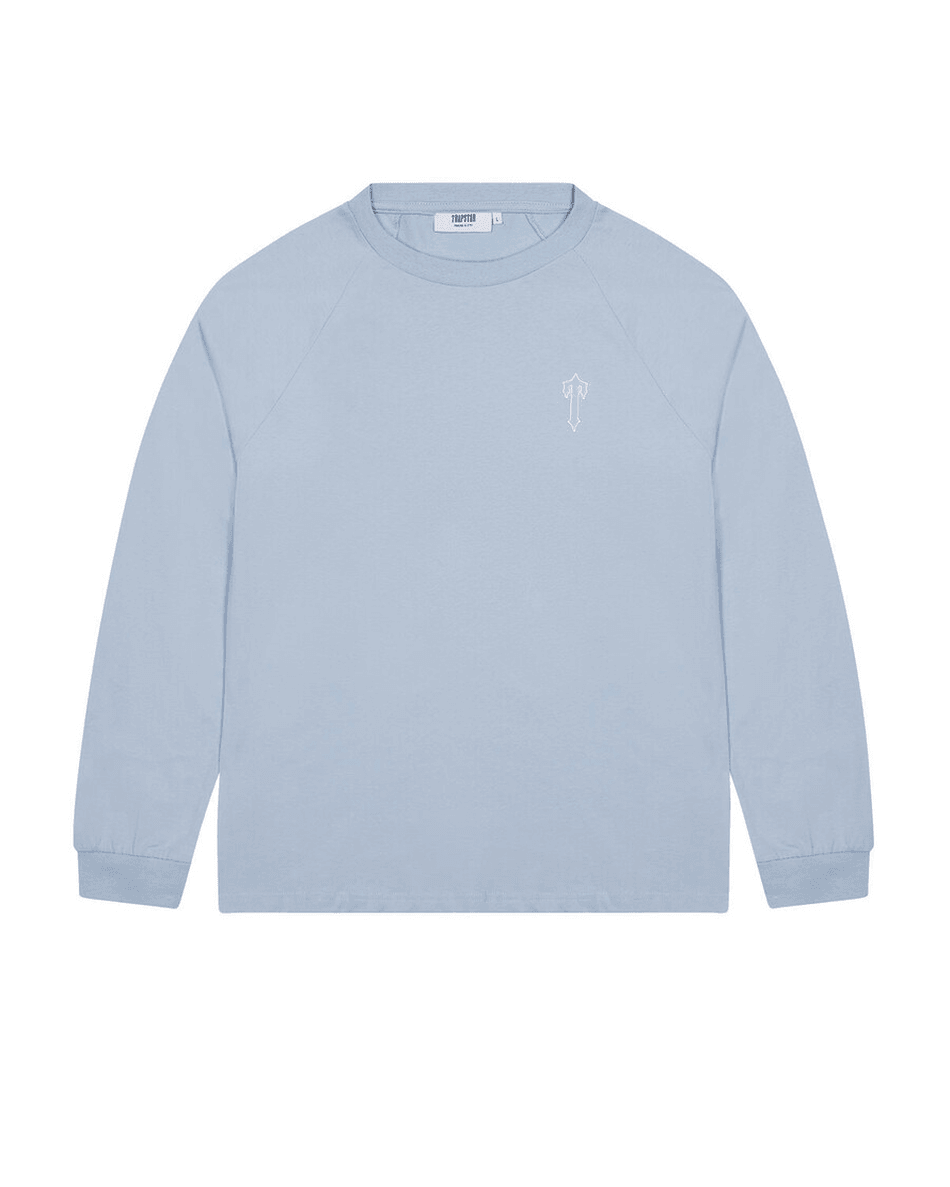 Trapstar London Foundation Ls Tee - Biru Muda