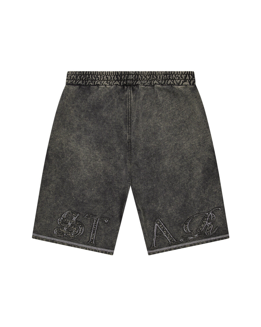 Trapstar Patchwork Script Short - Grey