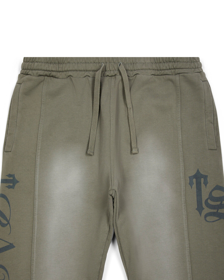 Trapstar Script Spray Tracksuit - Dark Khaki