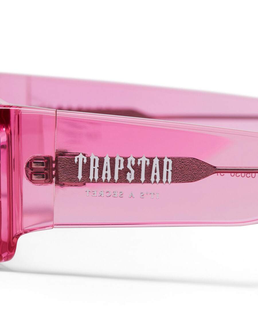 Trapstar Decoded Acetate Sunglasses - Pink