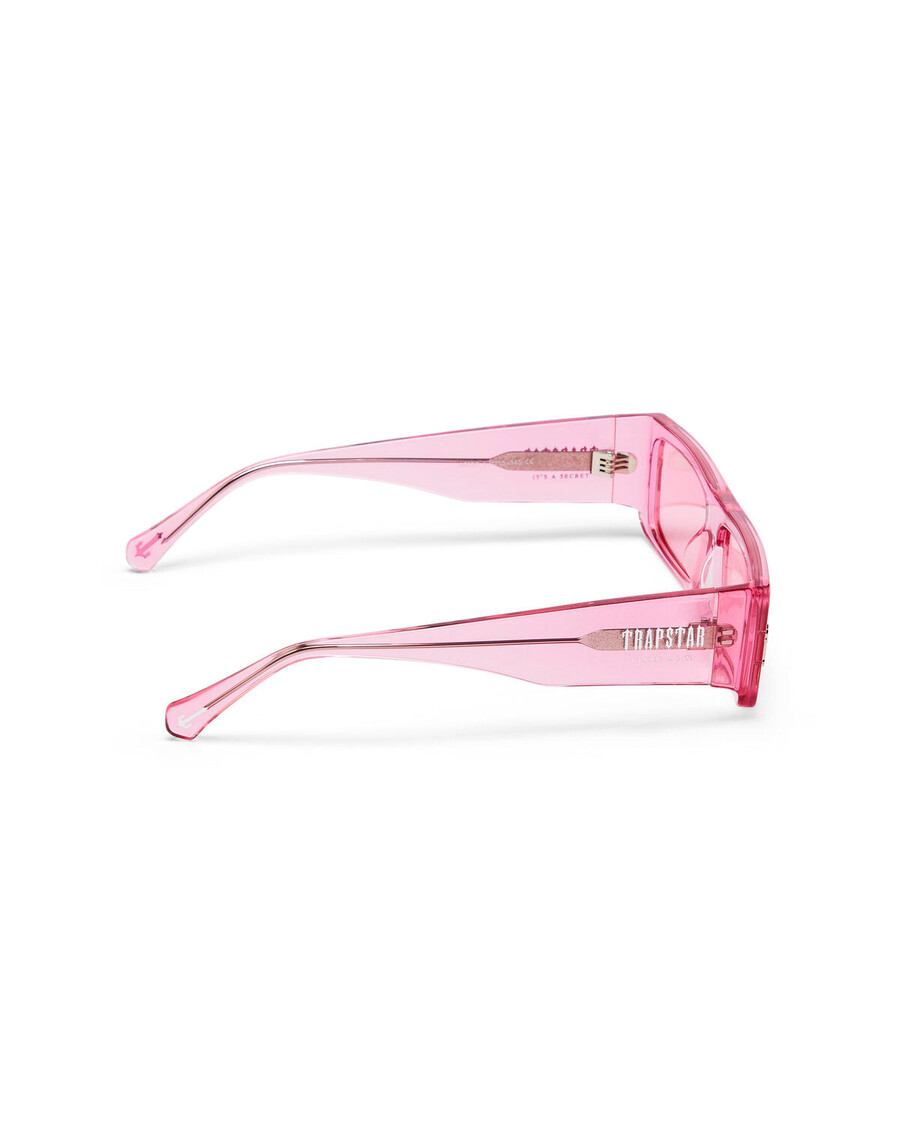Trapstar Decoded Acetate Sunglasses - Pink