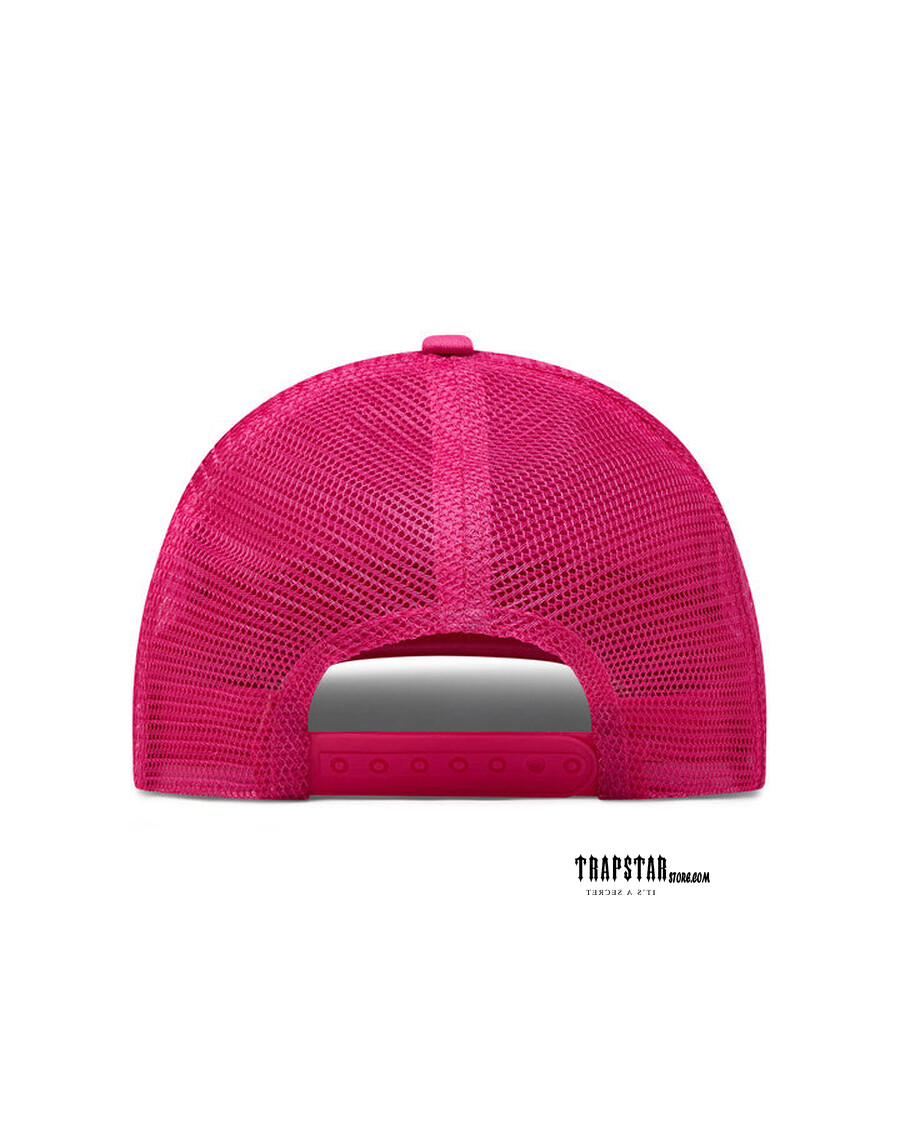 Trapstar TS Star Diamante Trucker - Pink | Trapstar London Caps & Hats