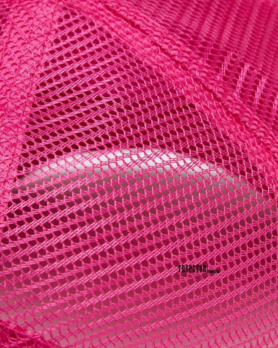Trapstar TS Star Diamante Trucker - Pink | Trapstar London Caps & Hats