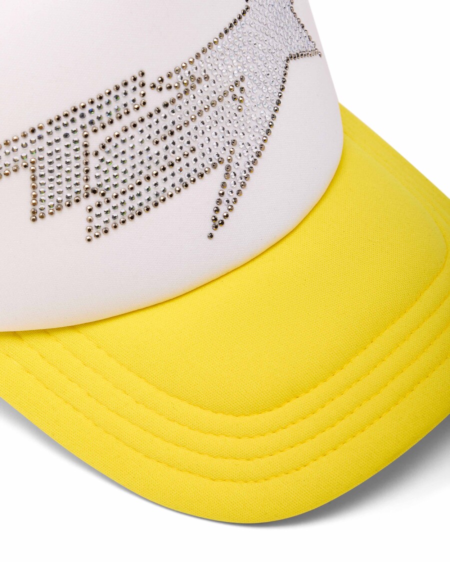 Trapstar TS Star Diamante Trucker - Yellow