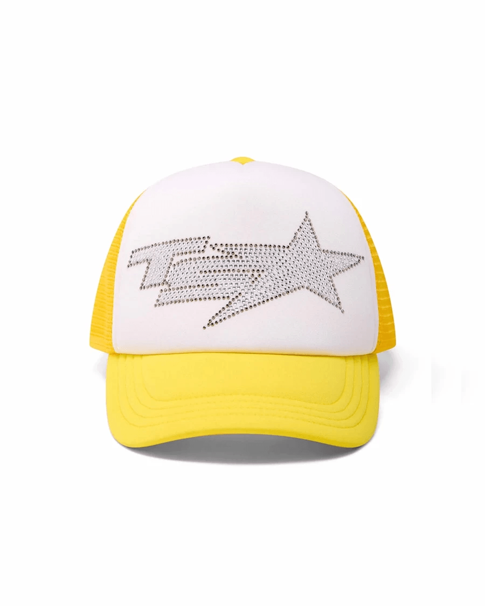 Trapstar London Ts Star Diamante Trucker - Kuning