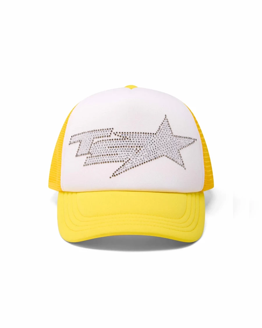 Trapstar TS Star Diamante Trucker - Yellow
