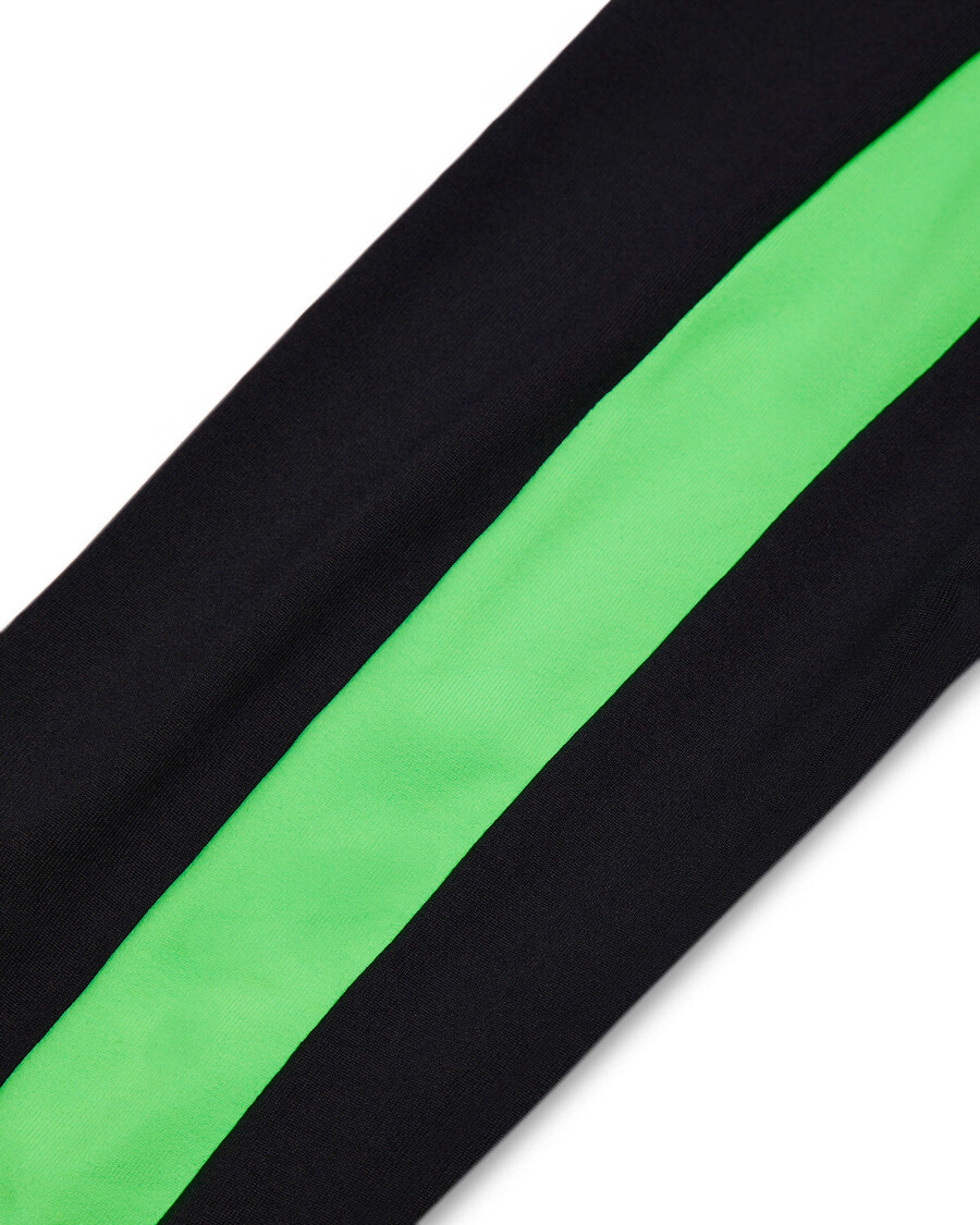 Trapstar Women's Decoded Zip LS Top - Black/Green