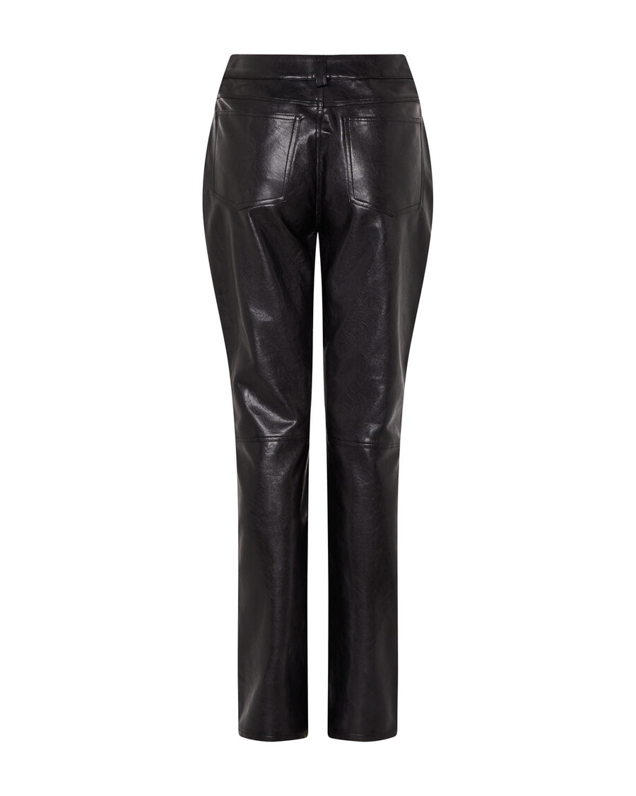 Trapstar Women's Irongate T Stud Vegan Leather Pants - Black