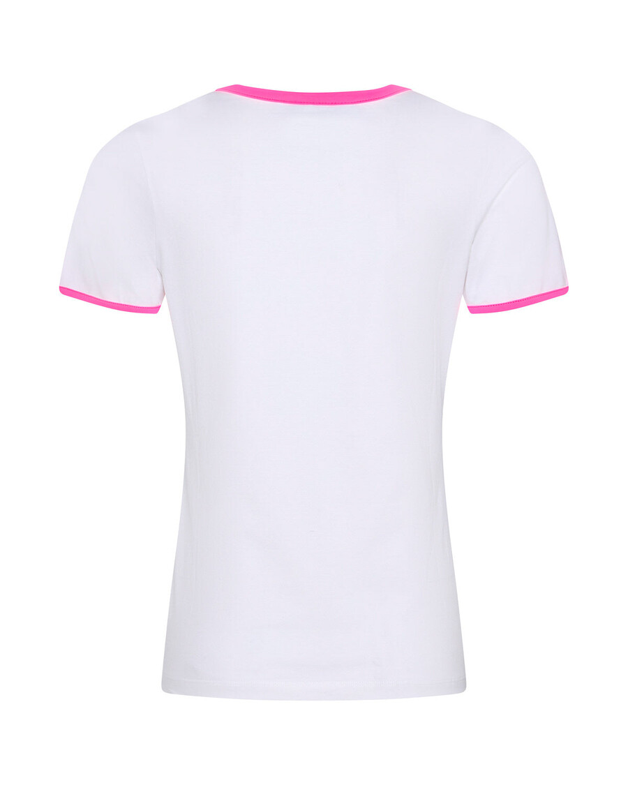 Trapstar Women's Irongate Tee - White/Pink