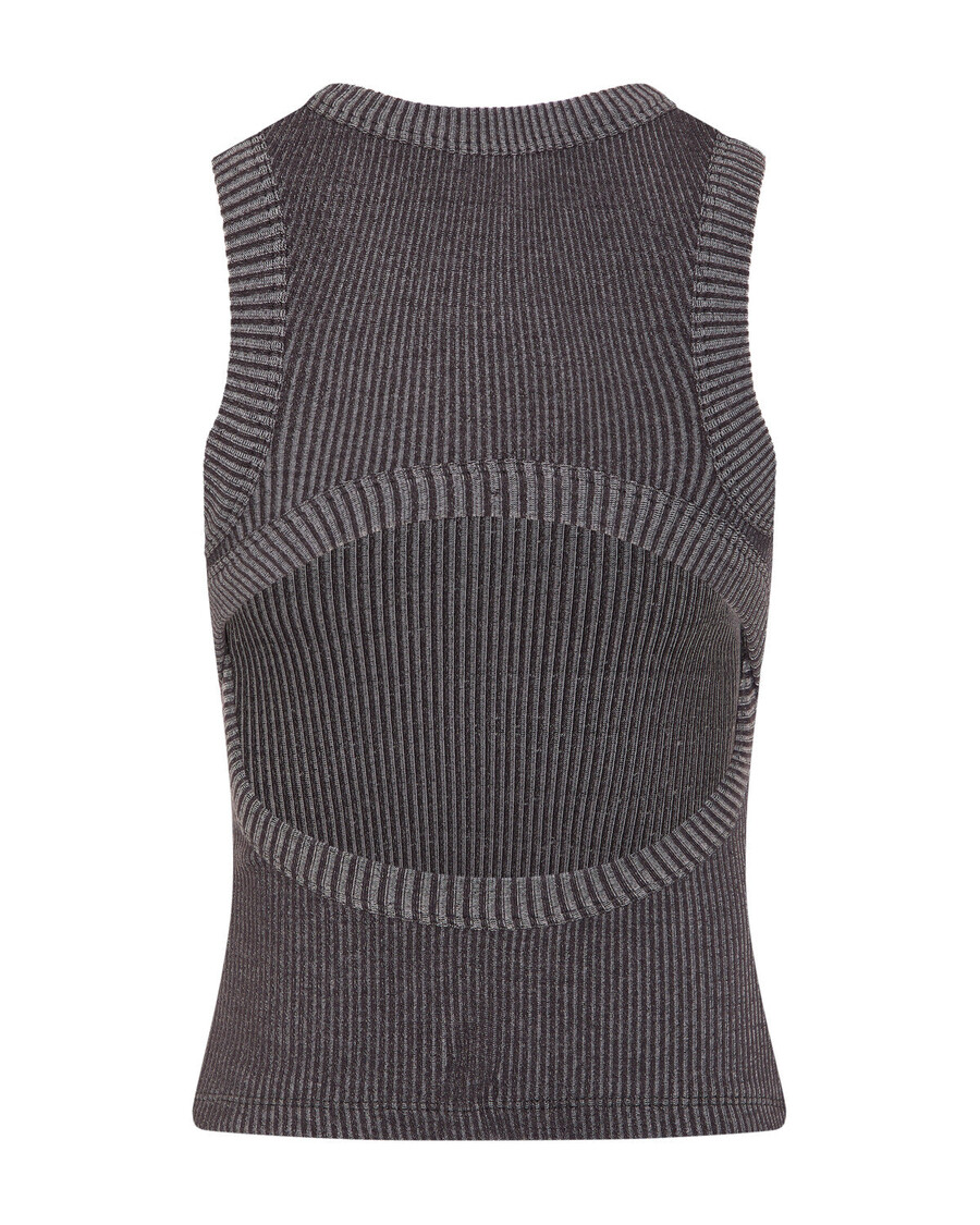 Trapstar Women's Hyperdrive Two Tone Vest - Black/Pink
