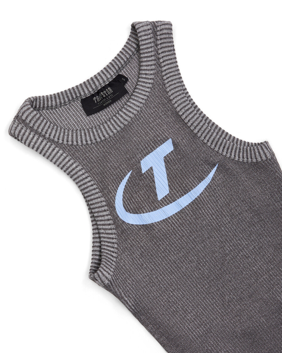 Trapstar Women's Hyperdrive Two Tone Dress - Grey