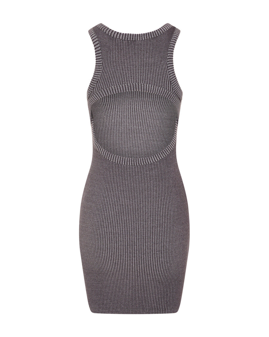 Trapstar Women's Hyperdrive Two Tone Dress - Grey
