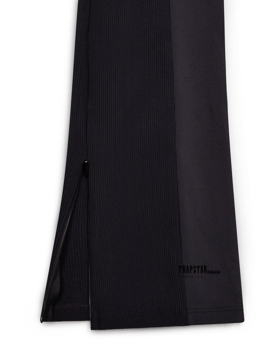 Trapstar Women's TS Star Contour Panel Fitted Trousers - Black