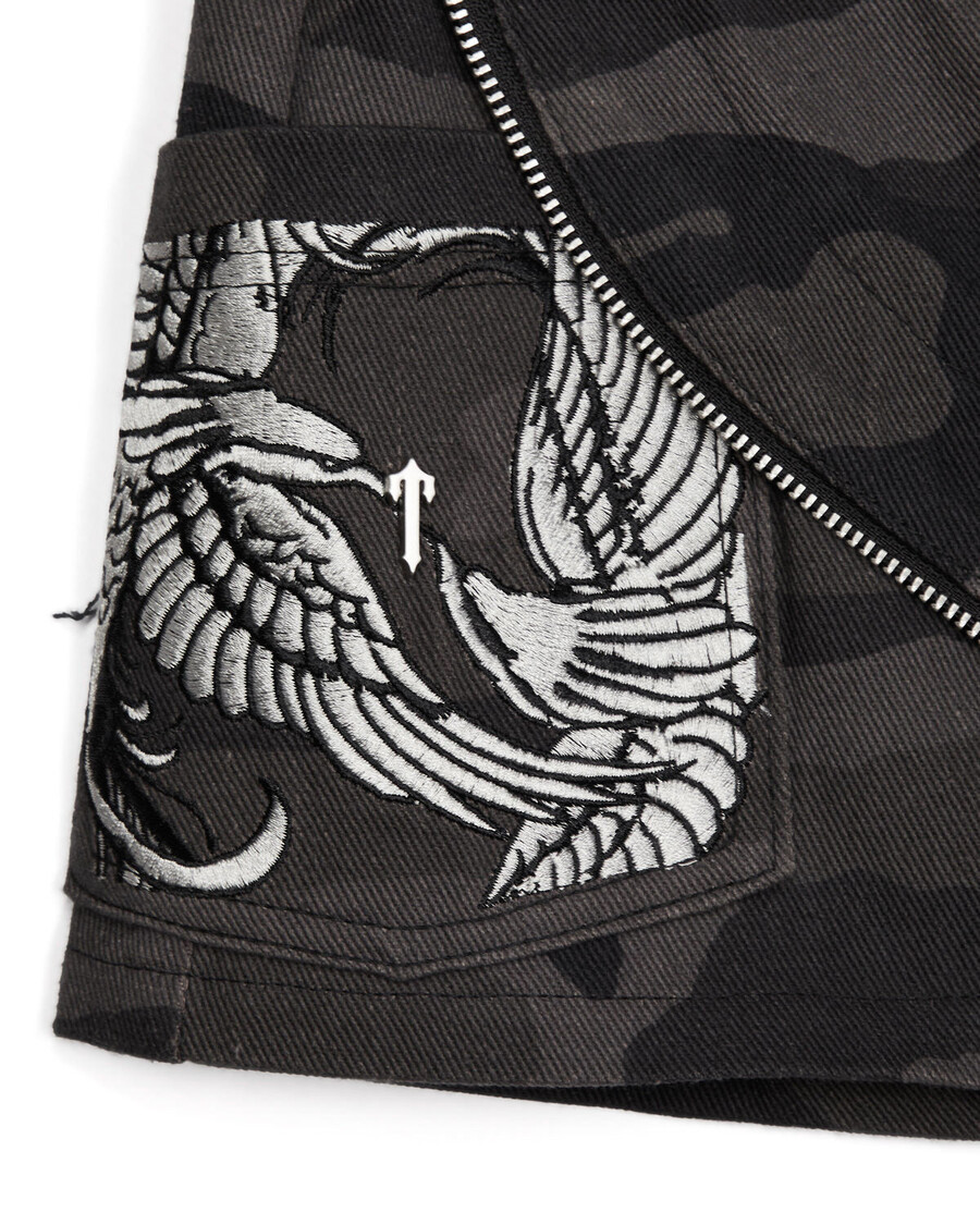 Trapstar Trapstar x Ed Hardy Skirt - Black Camo