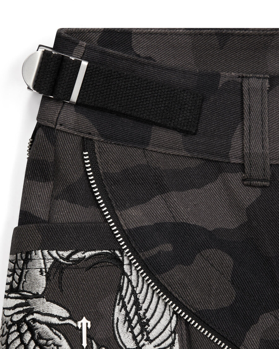 Trapstar Trapstar x Ed Hardy Skirt - Black Camo