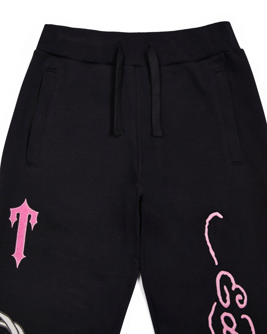 Trapstar Trapstar x Ed Hardy Women's Jogger - Black/Pink
