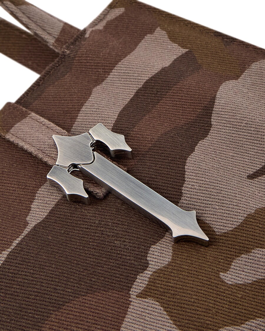 Trapstar Icon-Tasche Für Damen – Braunes Tarnmuster