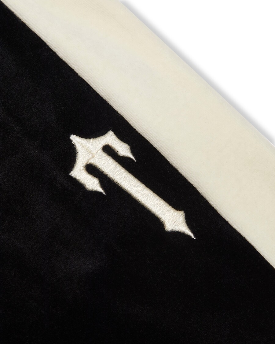 Trapstar Dam Irongate Arch Velour Träningsoverall - Svart