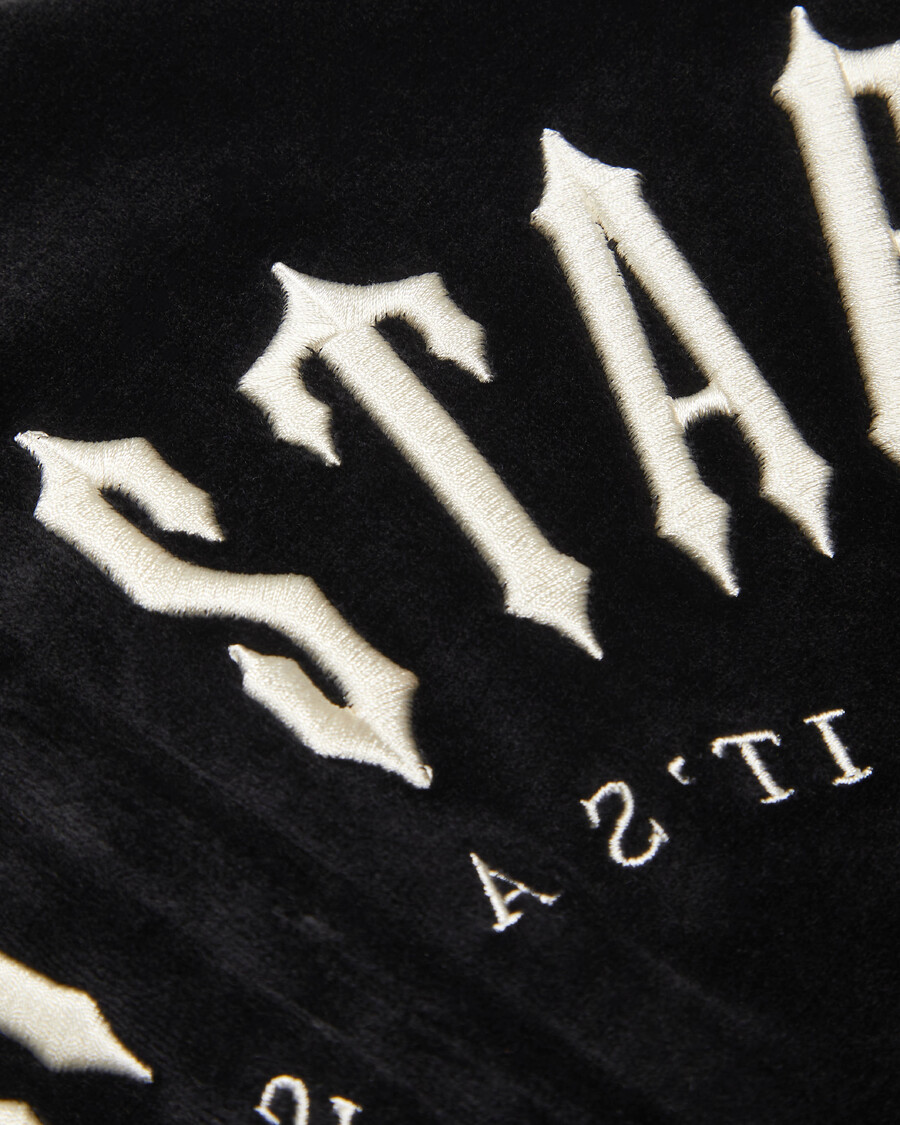 Trapstar Dam Irongate Arch Velour Träningsoverall - Svart