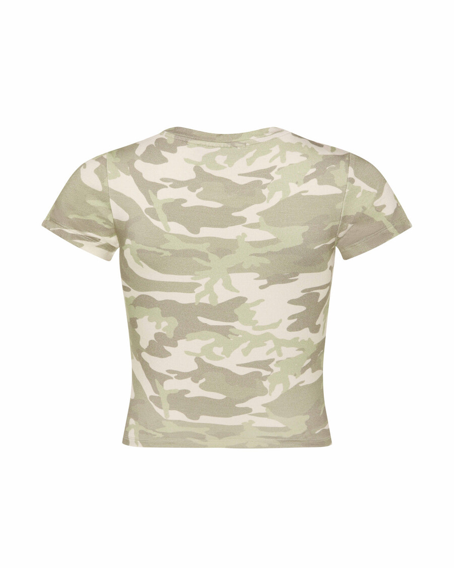 Trapstar Womens Irongate Baby Tee - Desert Camo