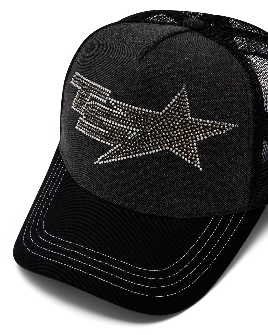 Женские кроссовки Trapstar TS Star Diamante Trucker - мытый черный