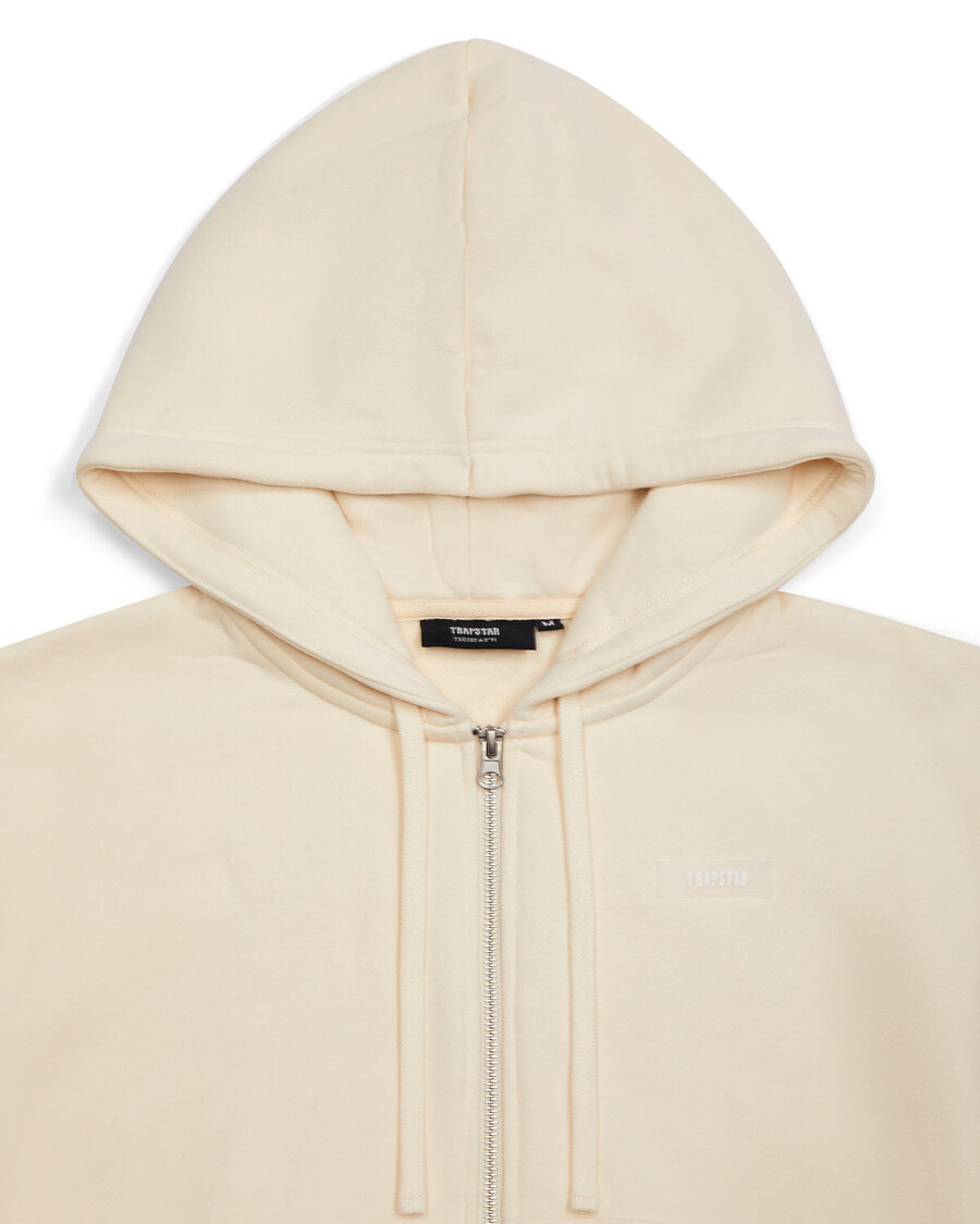 Trapstar Women's Irongate Hoodie with Silicone Badge - Off White