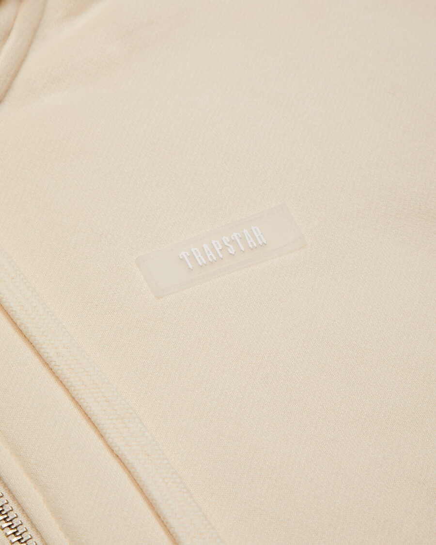 Trapstar Women's Irongate Hoodie with Silicone Badge - Off White