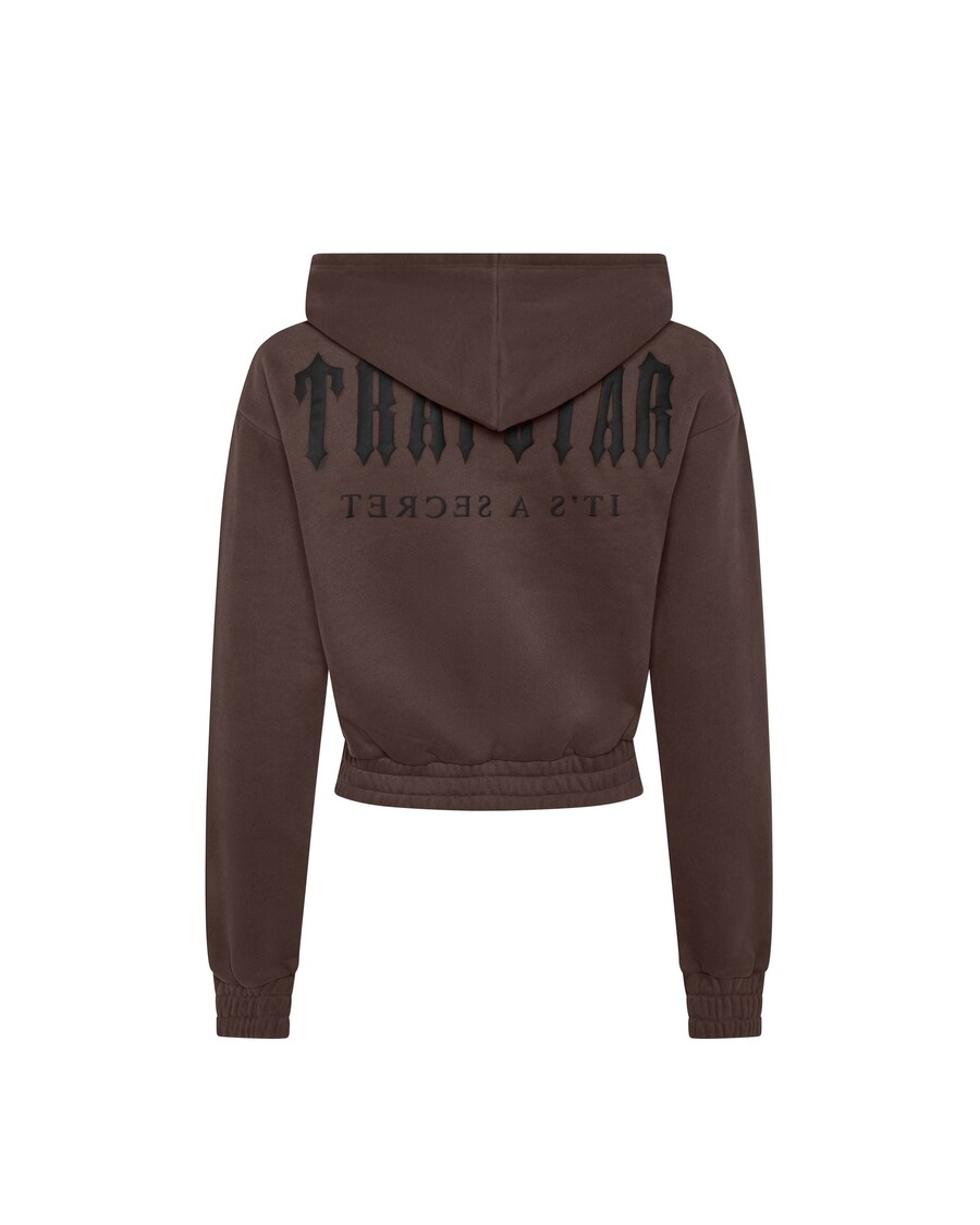 Trapstar Women's Irongate Hoodie with Silicone Badge - Dark Grey