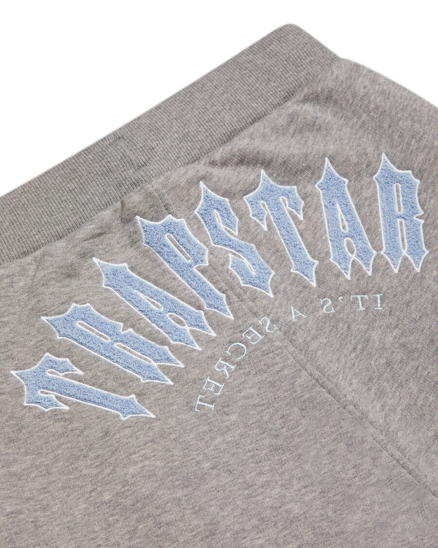 Trapstar Women's Irongate Chenille Slim Fit Track Bottoms - Grey/Blue