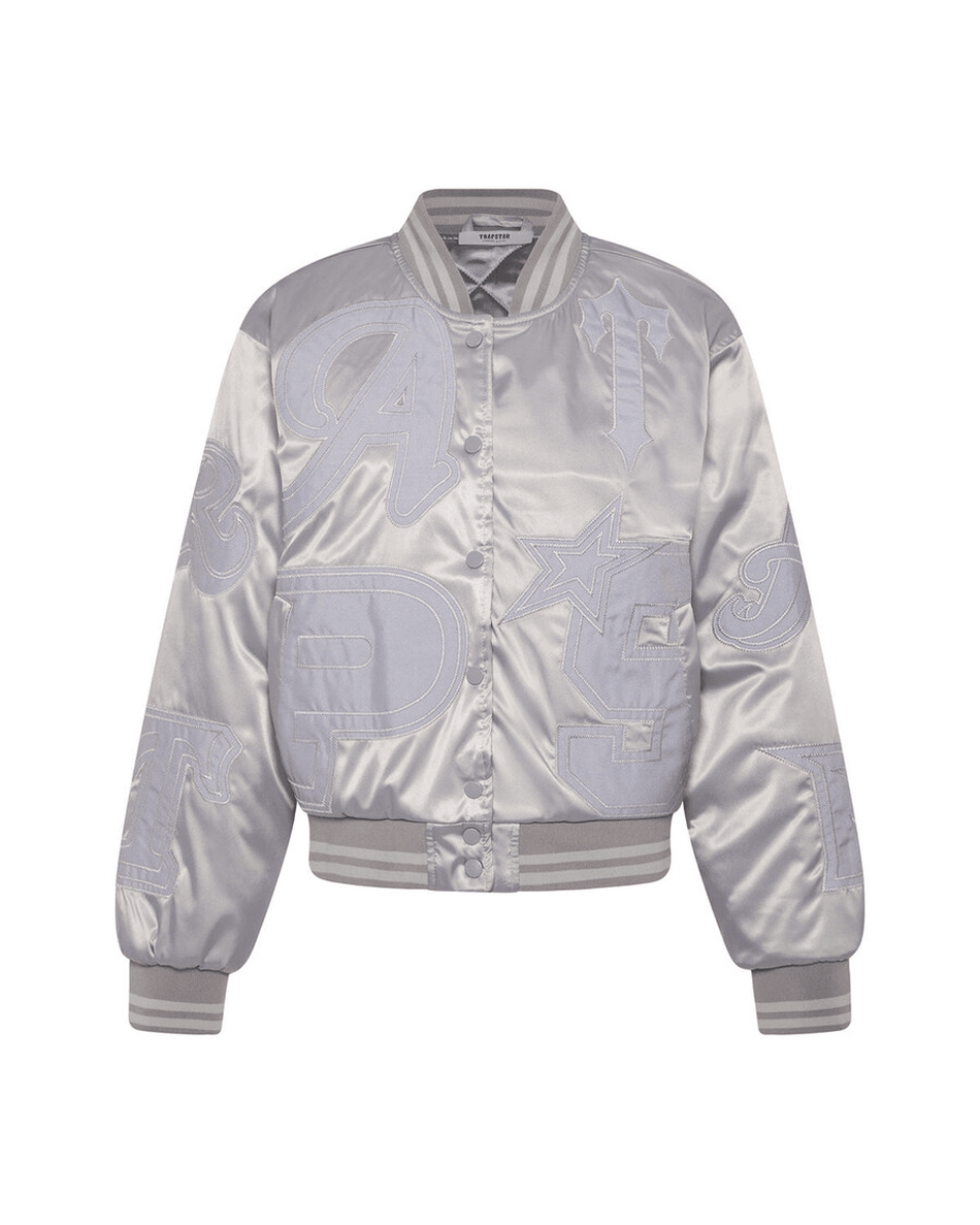 Trapstar London Jaket Stadion Wildcard Wanita - Perak