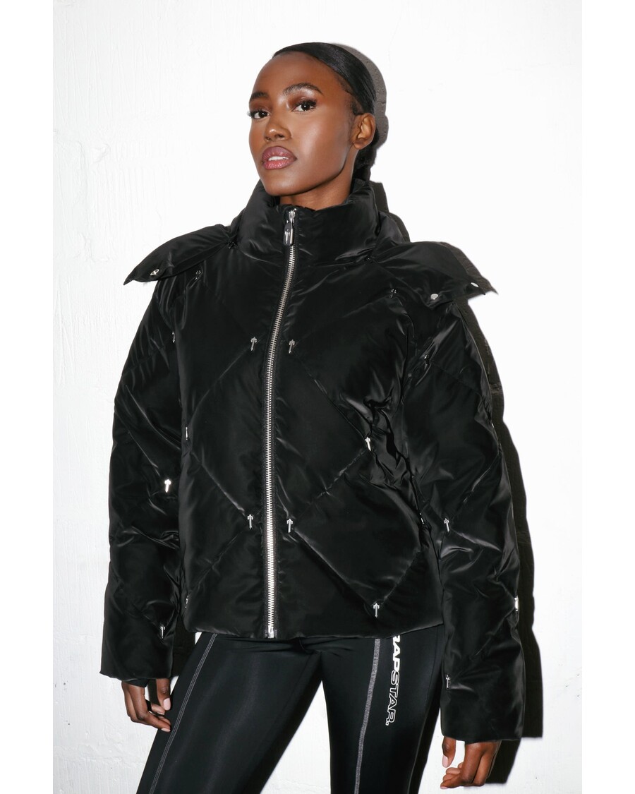 Trapstar Women’s Chesterfield Irongate T Puffer - Matte Black