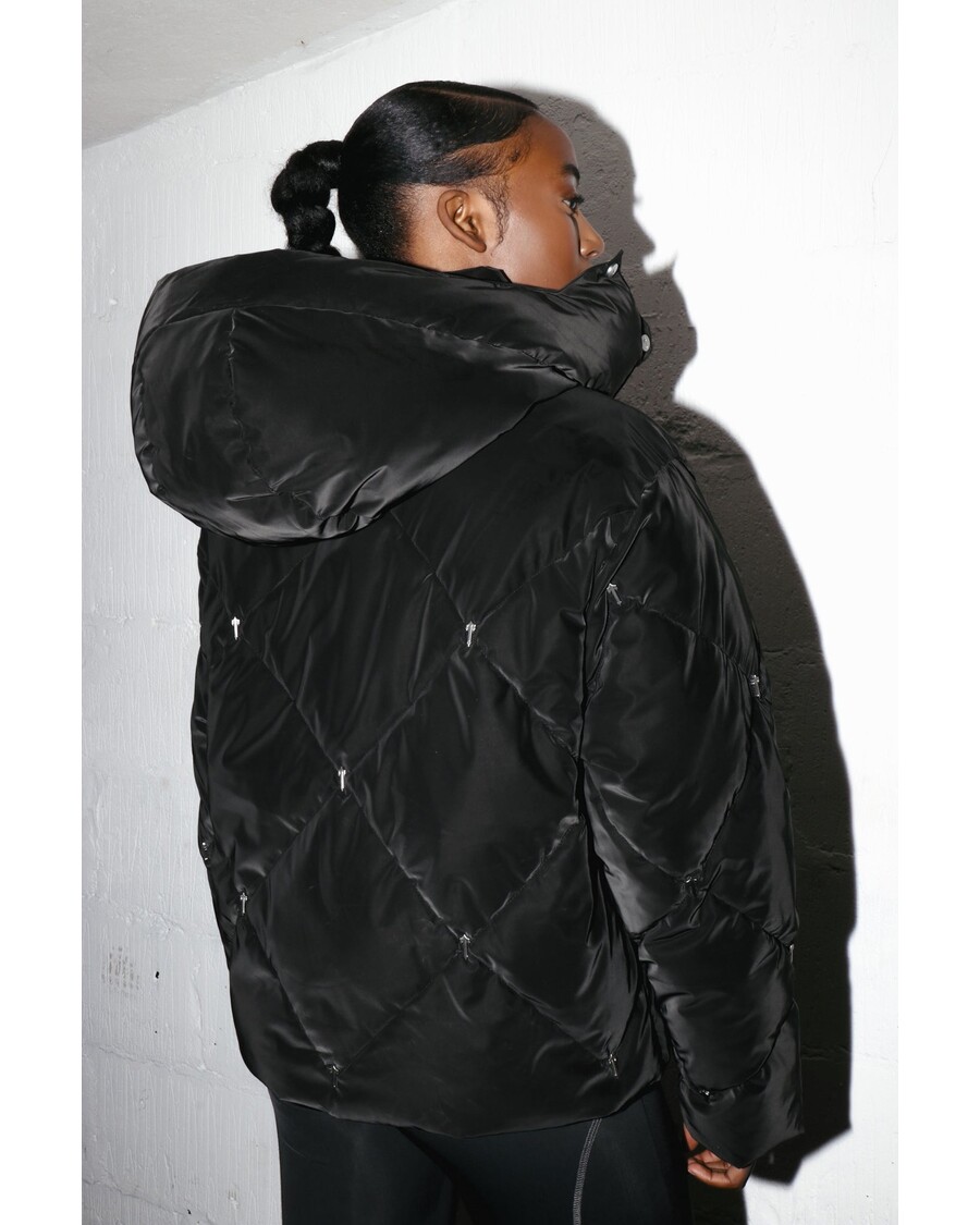 Trapstar Women’s Chesterfield Irongate T Puffer - Matte Black